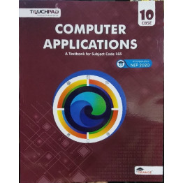 Orange Touchpad Computer Applications Code-165 Class - 10